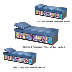 Kid Couch with Sliding Doors - sold by Dansons Medical - manufactured by Clinton Industries
