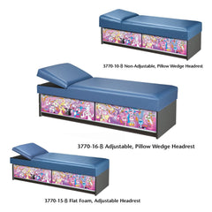Kid Couch with Sliding Doors - sold by Dansons Medical - manufactured by Clinton Industries