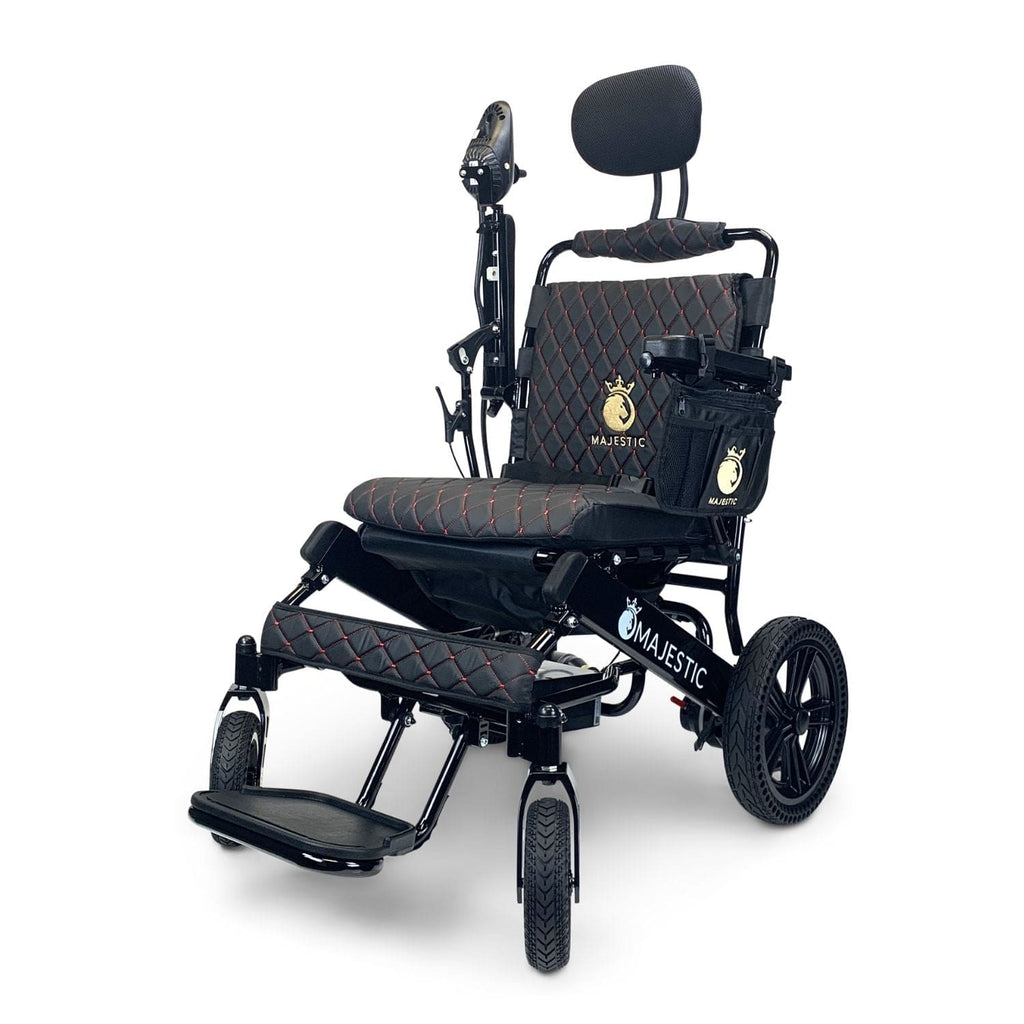 ComfyGo MAJESTIC IQ-8000 Remote Controlled Lightweight Electric Wheelchair - sold by Dansons Medical -  manufactured by ComfyGo Mobility
