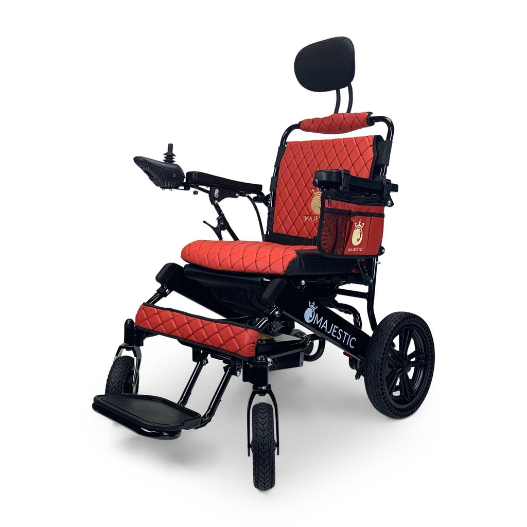 ComfyGo MAJESTIC IQ-8000 Remote Controlled Lightweight Electric Wheelchair - sold by Dansons Medical -  manufactured by ComfyGo Mobility