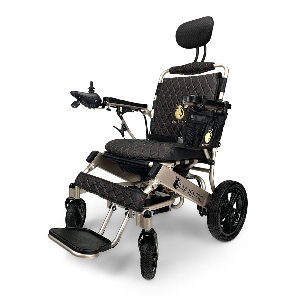 ComfyGo MAJESTIC IQ-8000 Remote Controlled Lightweight Electric Wheelchair - sold by Dansons Medical -  manufactured by ComfyGo Mobility