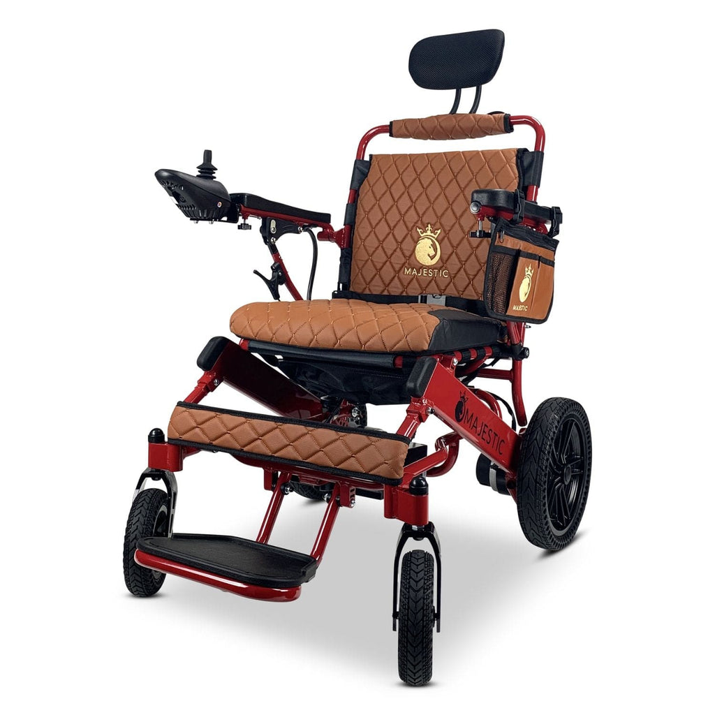ComfyGo MAJESTIC IQ-8000 Remote Controlled Lightweight Electric Wheelchair - sold by Dansons Medical -  manufactured by ComfyGo Mobility