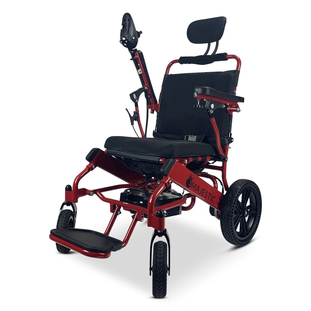 ComfyGo MAJESTIC IQ-8000 Remote Controlled Lightweight Electric Wheelchair - sold by Dansons Medical -  manufactured by ComfyGo Mobility