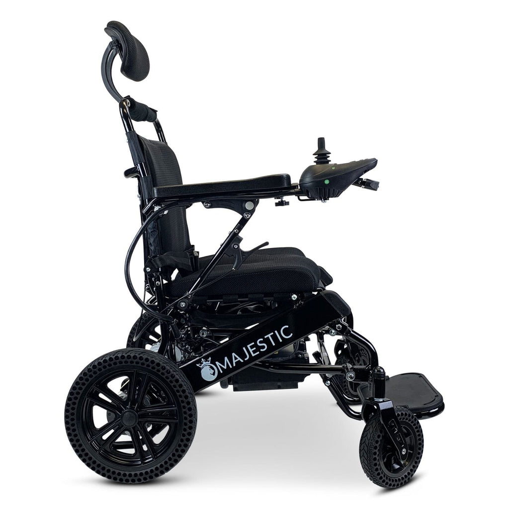 ComfyGo MAJESTIC IQ-8000 Remote Controlled Lightweight Electric Wheelchair - sold by Dansons Medical -  manufactured by ComfyGo Mobility