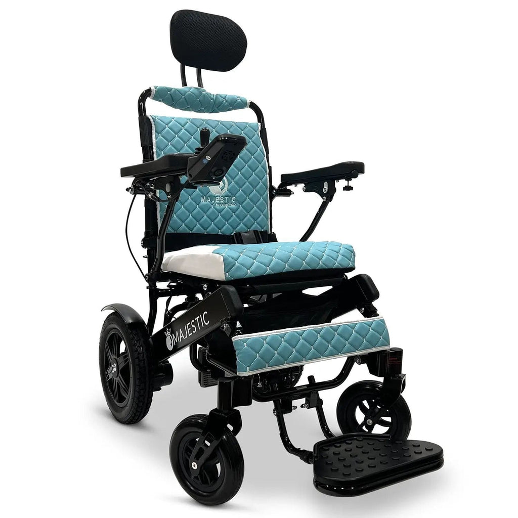 ComfyGo MAJESTIC IQ-9000 Auto Recline Remote Controlled Electric Wheelchair - sold by Dansons Medical - Powered Wheelchairs manufactured by ComfyGo Mobility