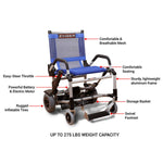Journey Zinger Folding Power Wheelchair - sold by Dansons Medical - Portable Wheelchairs manufactured by Journey Health & Lifestyle