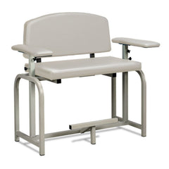 Clinton Industries Lab X Series Blood Drawing Chair with Straight Arms - sold by Dansons Medical - manufactured by Clinton Industries (MM)