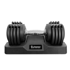 Lifesmart 25 lb. Adjustable Dumbbell - sold by Dansons Medical - Strength & Conditioning manufactured by Lifesmart (SCS)