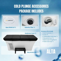 Lifesmart Alta 2-in-1 Hot & Cold Plunge - sold by Dansons Medical - Hot and Cold Tubs manufactured by Lifesmart (SCS)