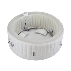 Lifesmart 4-Person Inflatable Round Hot Tub - sold by Dansons Medical - Hot and Cold Tubs manufactured by Lifesmart (SCS)