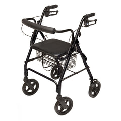 Lumex Walkabout Four-Wheel Contour Deluxe Rollator - sold by Dansons Medical - manufactured by Graham Field