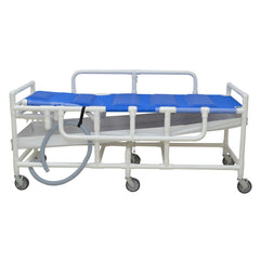 MJM International Shower Gurney with Canvas Drain Pan and Duo Sling