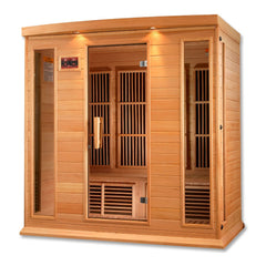 Golden Designs Maxxus 4-Person Low EMF FAR Infrared Sauna, a Saunas by Golden Designs (SCS) available at Dansons Medical