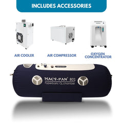 Macy Pan ST801 Soft Lying Hyperbaric Chamber - sold by Dansons Medical - Oxygen Systems manufactured by Macy Pan
