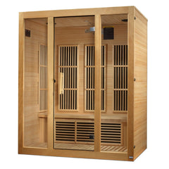 Golden Designs Maxxus Bellevue 3-Person Low EMF FAR Infrared Sauna - sold by Dansons Medical - Saunas manufactured by Golden Designs (SCS)