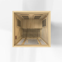 Golden Designs Maxxus Seattle 2-Person Low EMF FAR Infrared Sauna - sold by Dansons Medical - Saunas manufactured by Golden Designs (SCS)