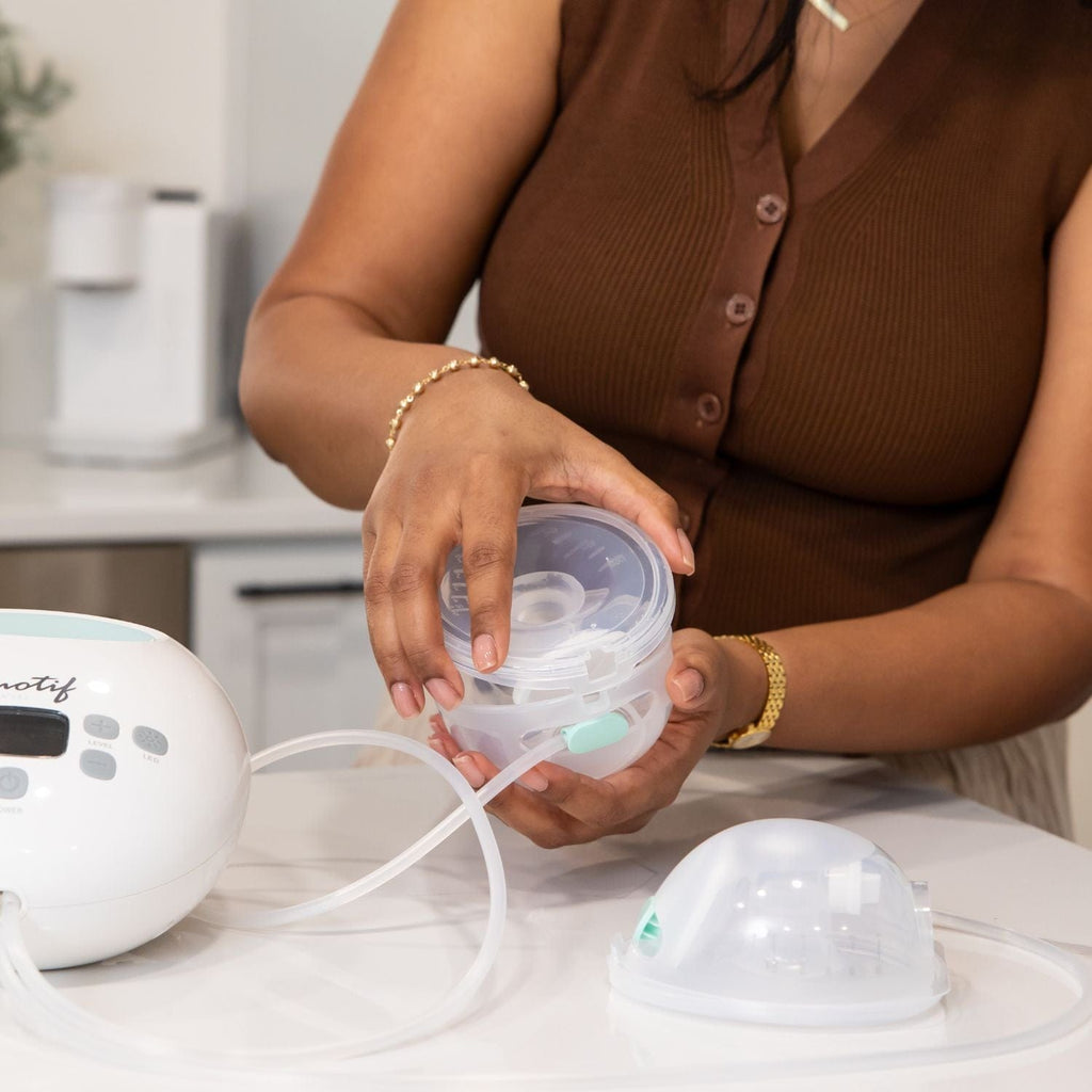 Motif Breast Milk Collection Cups - sold by Dansons Medical - Bottle & Breastfeeding manufactured by Motif Medical (MM)