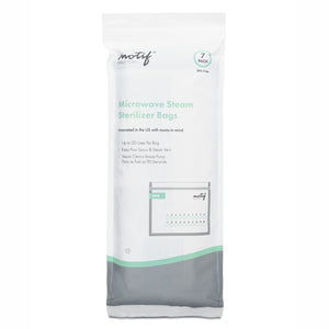 Motif Micro-Steam Sterilizer Bags - sold by Dansons Medical - Bottle & Breastfeeding manufactured by Motif Medical (MM)