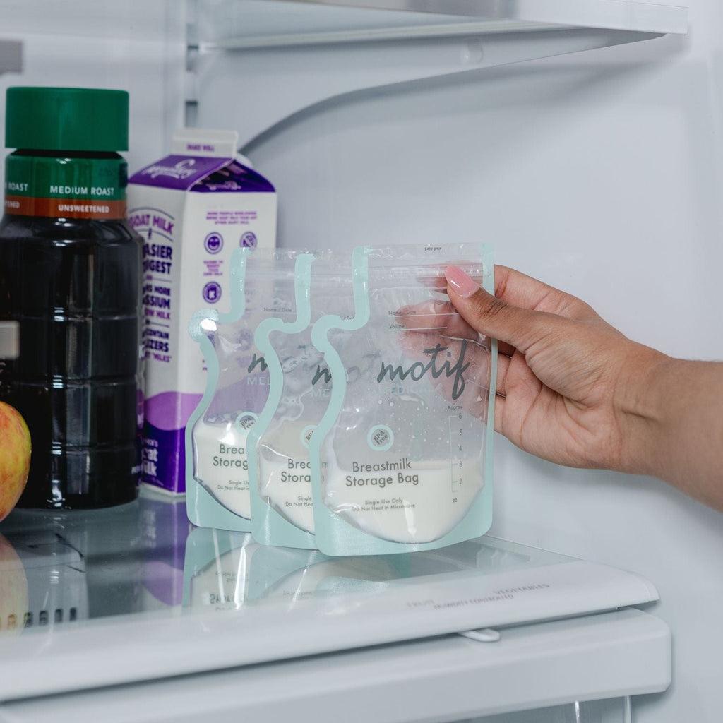 Motif Milk Storage Bags - sold by Dansons Medical - Bottle & Breastfeeding manufactured by Motif Medical (MM)