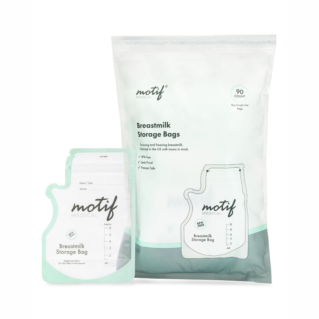 Motif Milk Storage Bags - sold by Dansons Medical - Bottle & Breastfeeding manufactured by Motif Medical (MM)