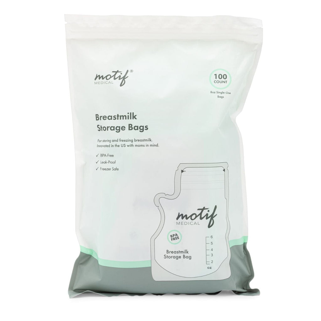 Motif Milk Storage Bags - sold by Dansons Medical - Bottle & Breastfeeding manufactured by Motif Medical (MM)