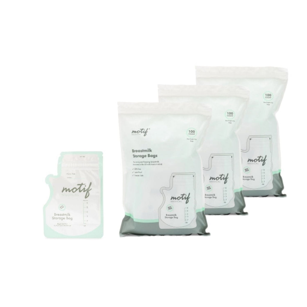 Motif Milk Storage Bags - sold by Dansons Medical - Bottle & Breastfeeding manufactured by Motif Medical (MM)