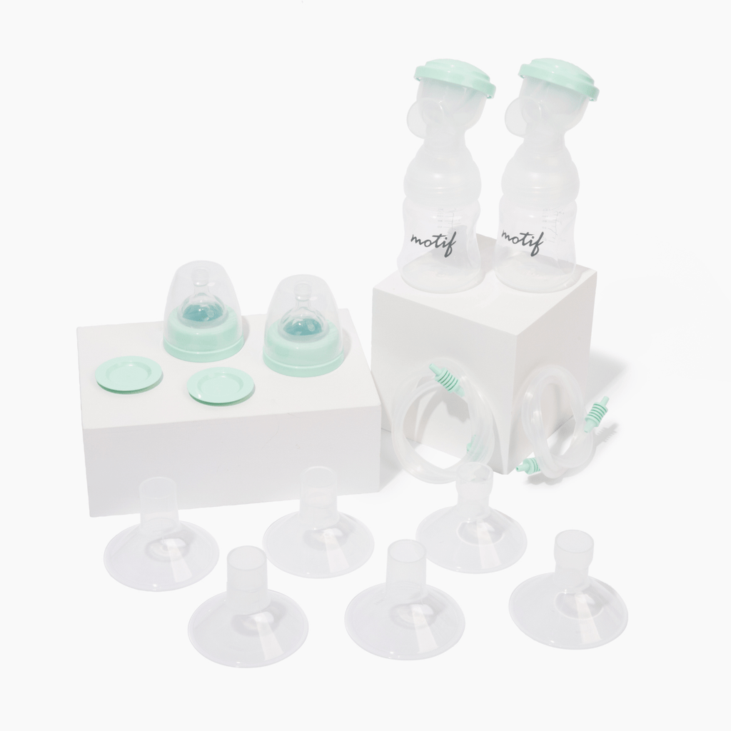 Motif Twist Breast Pump Resupply Kit - sold by Dansons Medical - Breast Pump Parts & Accessories manufactured by Motif Medical (MM)