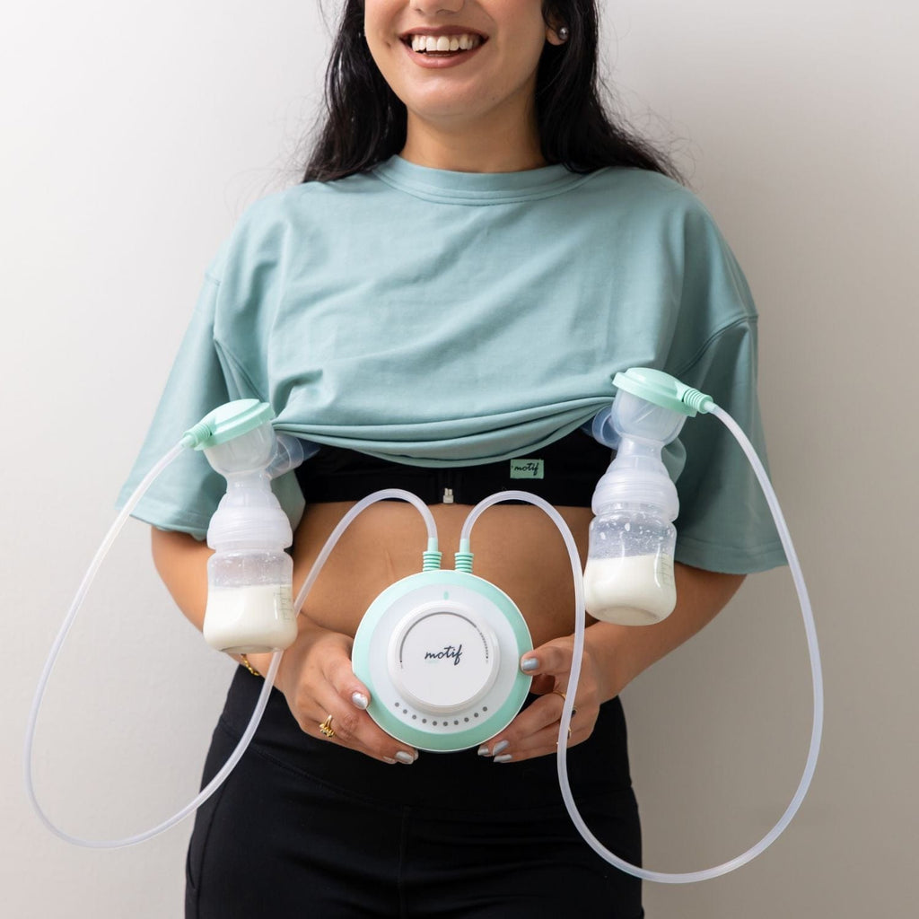 Motif Twist Double Electric Breast Pump - sold by Dansons Medical - Breast Pumps manufactured by Motif Medical (MM)