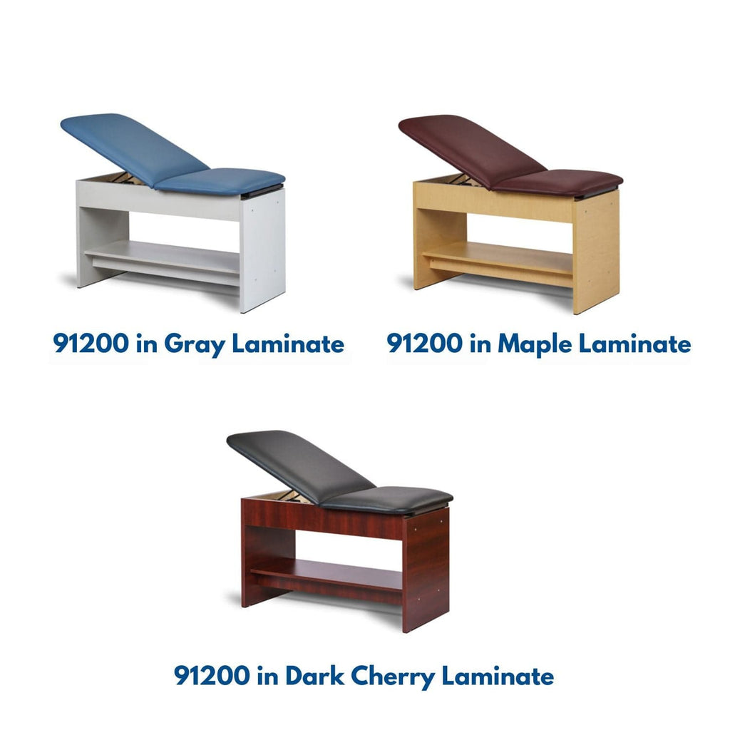Clinton Industries Panel Leg Series Space Saver Exam Table - sold by Dansons Medical -  manufactured by Clinton Industries (MM)