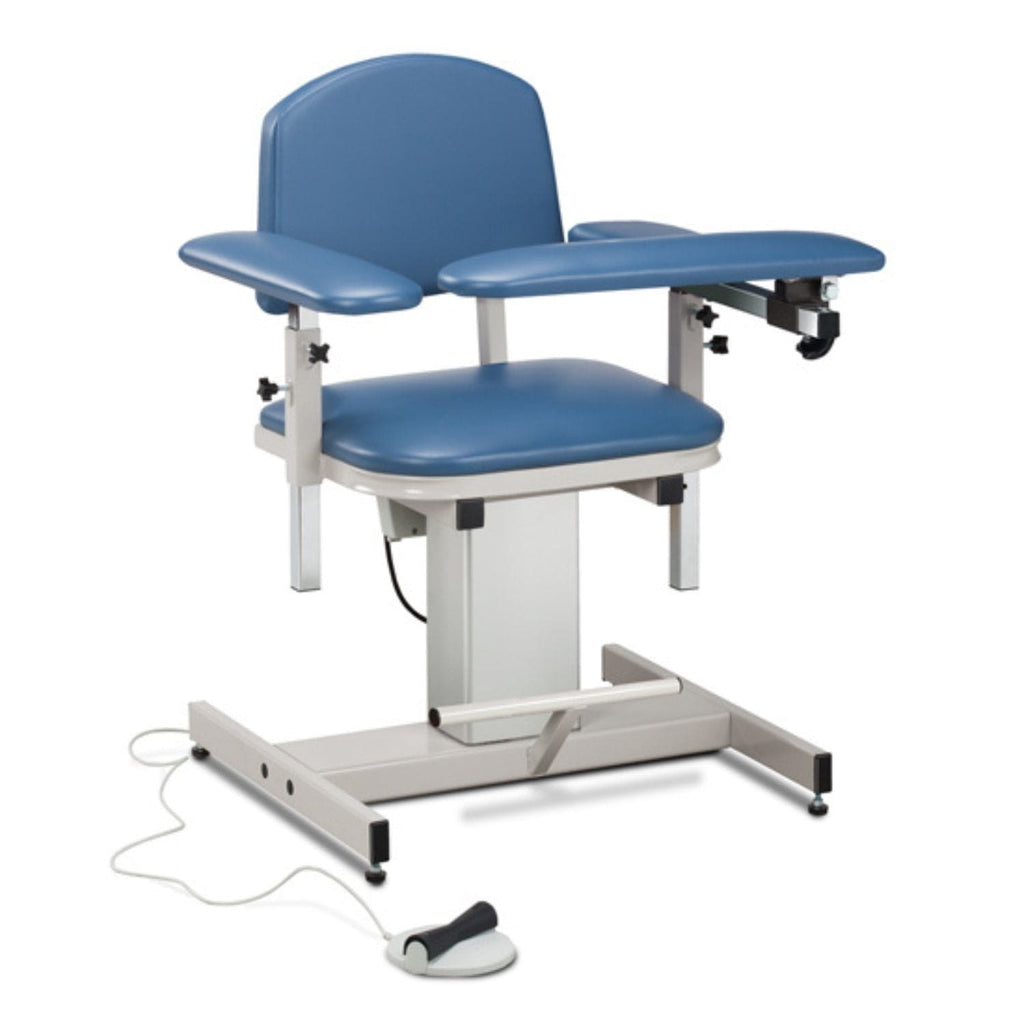 Clinton Industries Power Series Blood Drawing Chair - sold by Dansons Medical - manufactured by Clinton Industries (MM)
