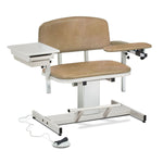 Clinton Industries Power Series Blood Drawing Chair - sold by Dansons Medical -  manufactured by Clinton Industries (MM)