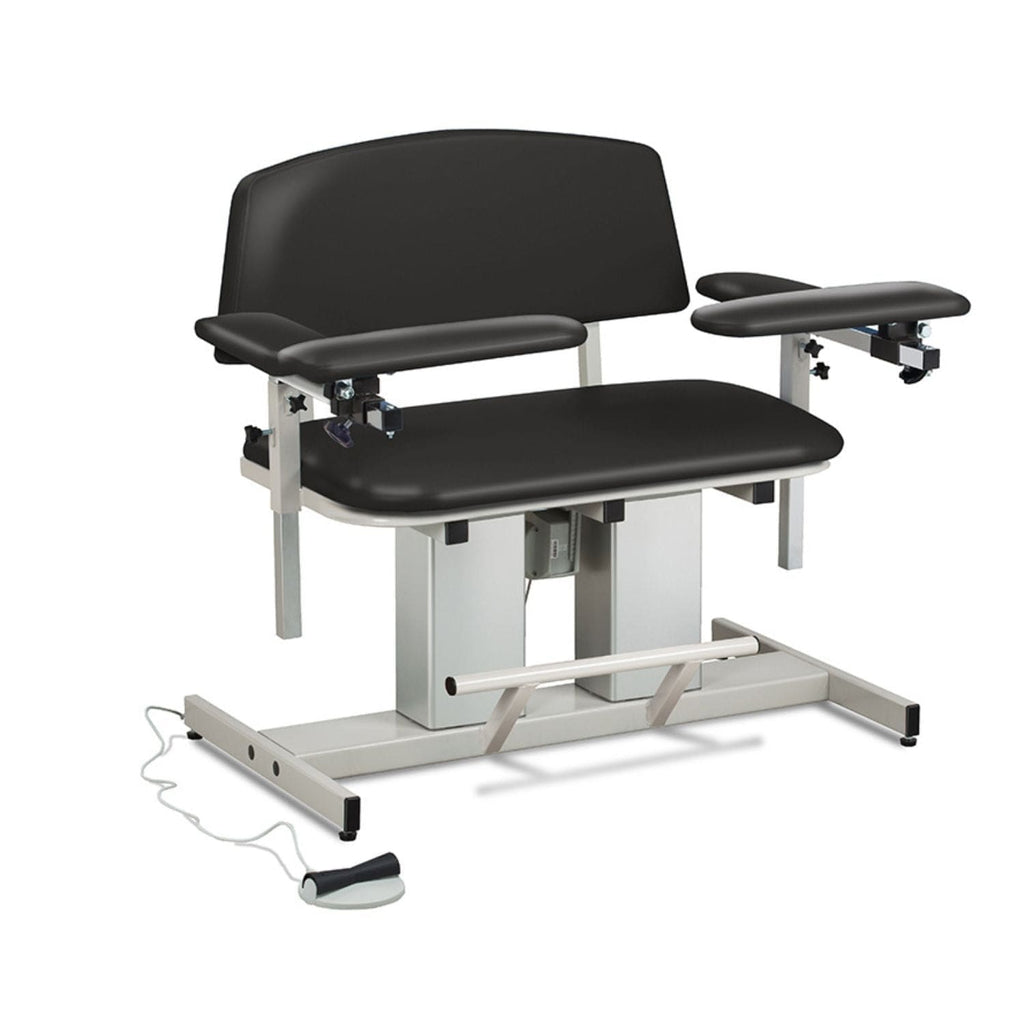 Clinton Industries Power Series Blood Drawing Chair - sold by Dansons Medical -  manufactured by Clinton Industries (MM)