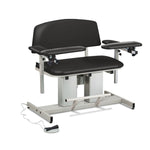 Clinton Industries Power Series Blood Drawing Chair - sold by Dansons Medical -  manufactured by Clinton Industries (MM)