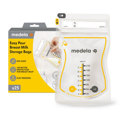 Medela Easy Pour Disposable Breast Milk Storage Bags
