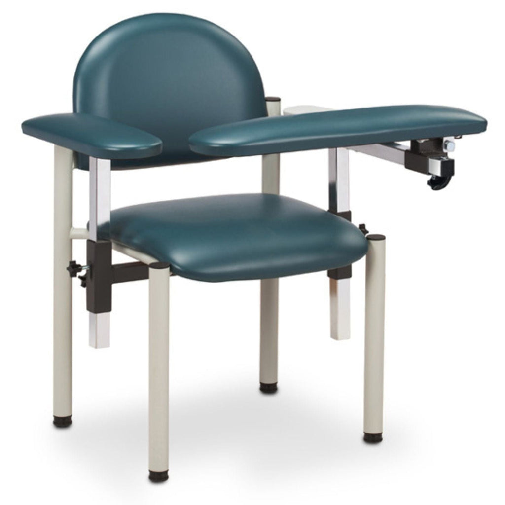 Clinton Industries SC Series Blood Drawing Chair with Padded Arms - sold by Dansons Medical - manufactured by Clinton Industries (MM)