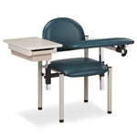 Clinton Industries SC Series Blood Drawing Chair with Padded Arms - sold by Dansons Medical -  manufactured by Clinton Industries (MM)