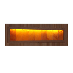 Golden Designs Reserve Edition 6-Person Full Spectrum Near Zero EMF Infrared Sauna with Himalayan Salt Bar, a Saunas by Golden Designs (SCS) available at Dansons Medical