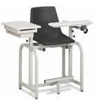 Clinton Industries Standard Lab Series Blood Drawing Chair with ClintonClean™ Arms - sold by Dansons Medical -  manufactured by Clinton Industries (MM)