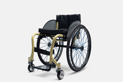 Top End Athlite fitness wheelchair, angled view