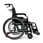 X-1 Lightweight Manual Wheelchair With Quick-Detach Wheels - sold by Dansons Medical - manufactured by ComfyGo Mobility