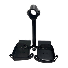 Top End clamp-on footrest for a racing wheelchair