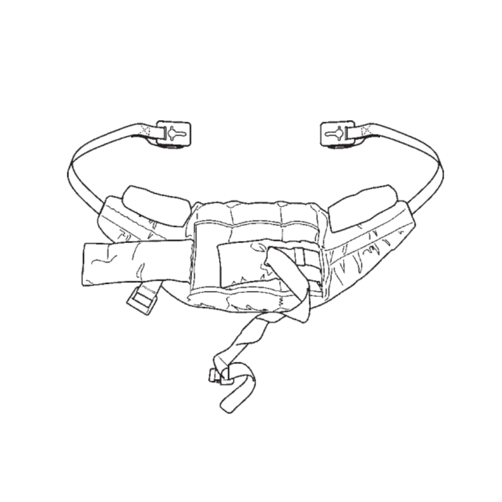 Hoyer Stand Aid Clip Sling - sold by Dansons Medical - Specialty Slings manufactured by Joerns