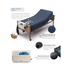 Invacare MicroAir® MA800 Alternating Pressure Low Air Loss Mattress System - sold by Dansons Medical - Power Mattress manufactured by Invacare