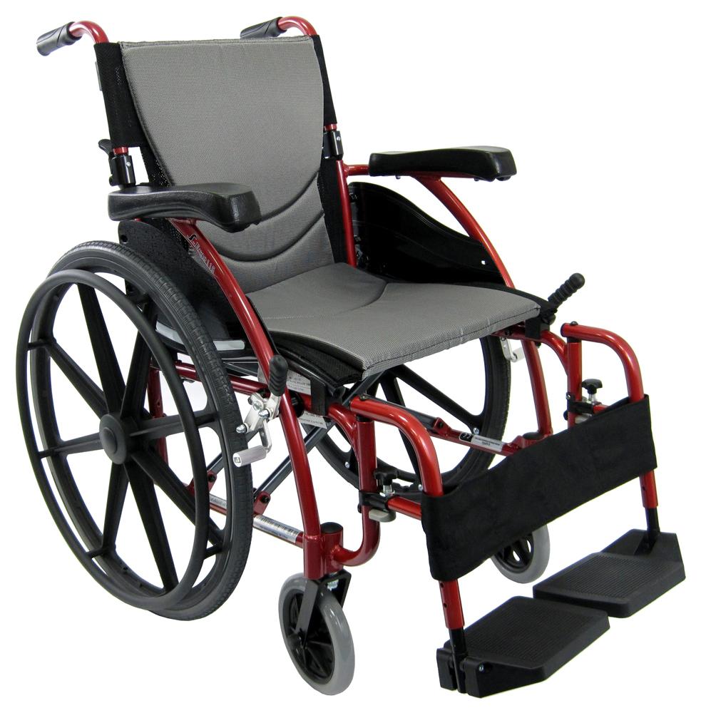 Karman S-Ergo 115 Lightweight Ergonomic Wheelchair - sold by Dansons Medical - Ergonomic Wheelchairs manufactured by Karman Healthcare