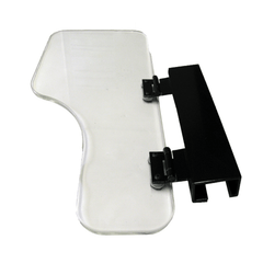 Invacare The Aftermarket Group Wheelchair Half Lap Tray Clear Acrylic - sold by Dansons Medical - Wheelchair Accessories manufactured by Invacare