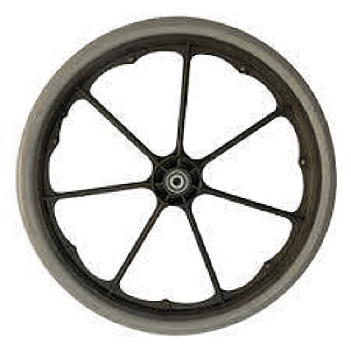 Invacare Urethane Wheel 20 inch with Urethane Casters 6x1 (1064482)