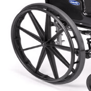 Invacare One Arm Drive Wheel Assembly & Chrome Handrim - sold by Dansons Medical - Wheelchair Wheels manufactured by Invacare