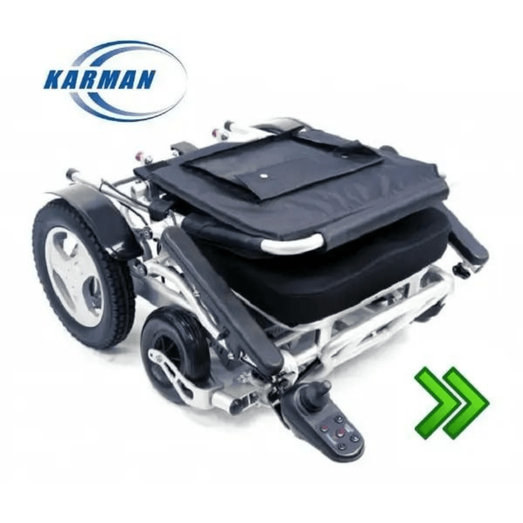 Karman Tranzit Go Power Wheelchair - sold by Dansons Medical - Folding Wheelchairs manufactured by Karman Healthcare
