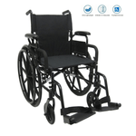 Karman 802-DY Ultra Lightweight Wheelchair - sold by Dansons Medical - Ultra Lightweight Wheelchairs manufactured by Karman Healthcare