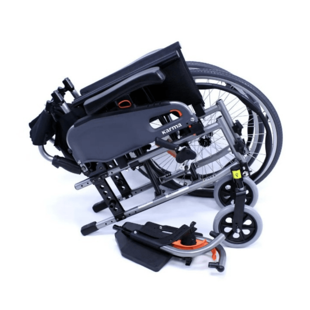 Karman Flexx Wheelchair Ultra Lightweight w/ Quick Release Axles - sold by Dansons Medical - Ergonomic Wheelchairs manufactured by Karman Healthcare